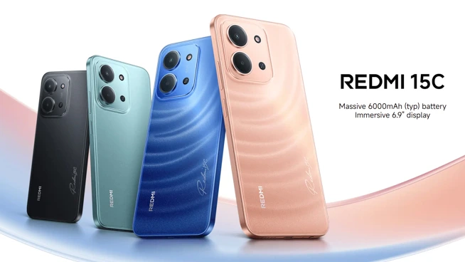 Redmi 15C海外発表！低価格の5G非対応スマホ。SoCは前モデルと同じ